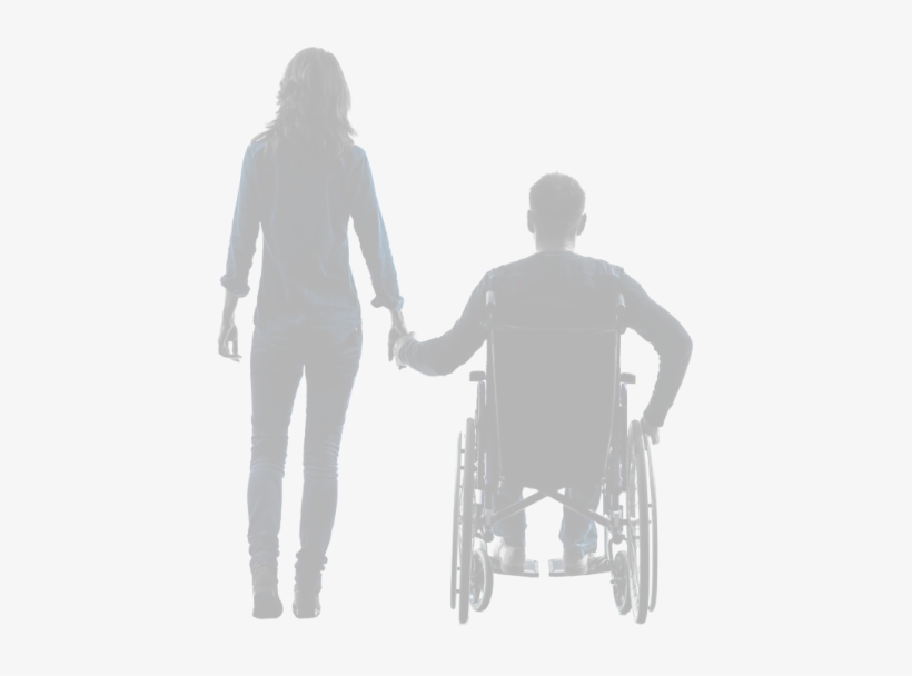 Dial Southend Was Launched In September 2001 As A Registered - Wheelchair Person Silhouette Png, transparent png download