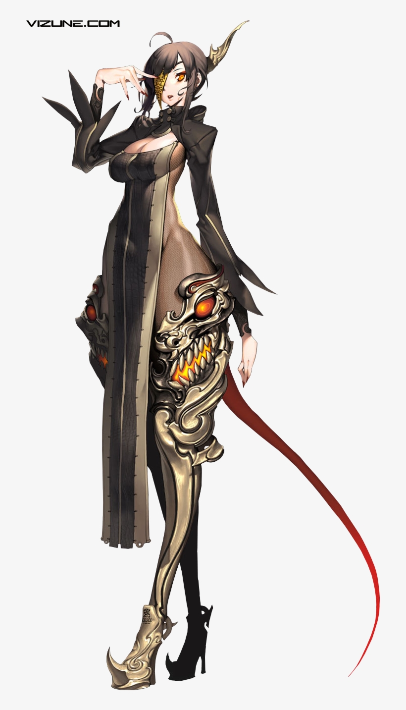 Download Render - Blade And Soul Nomad Outfit, transparent png download
