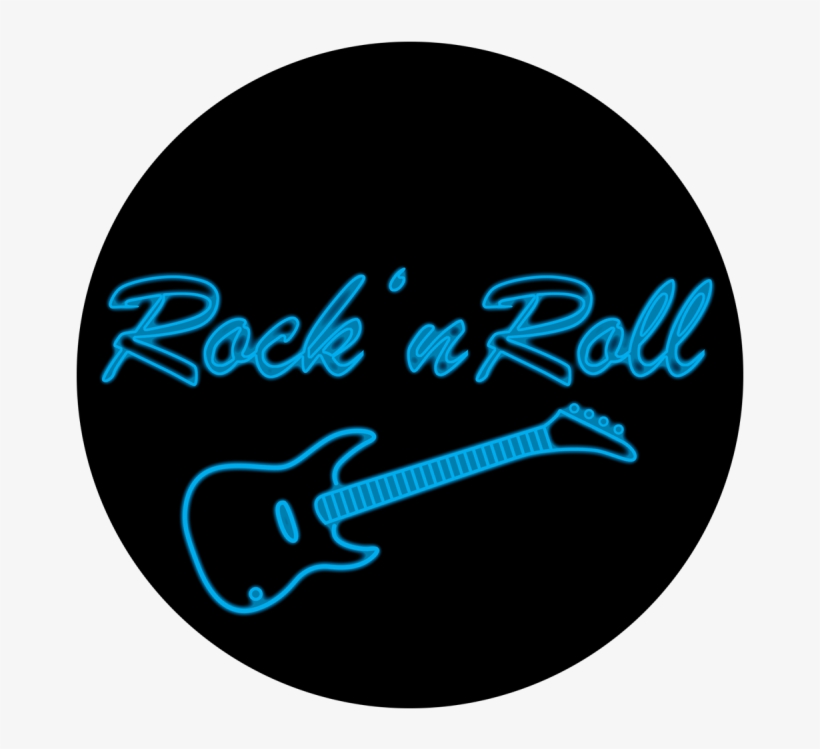 Rock 'n Roll Sign - Apollo Design 1133 Rock 'n Roll Sign Glass Pattern, transparent png download