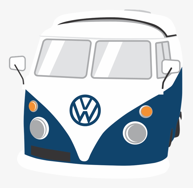 Volkswagen Logo Png Download - 83 Volkswagen Van Camper, transparent png download