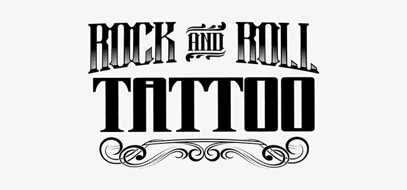 Rock'n'roll - Tattoo Studio - Graphics, transparent png download