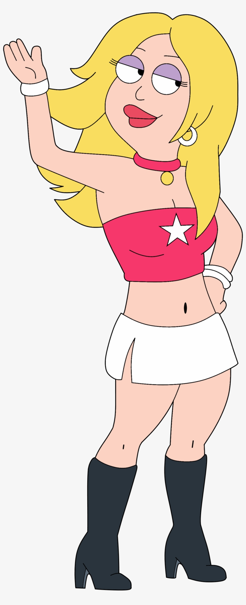 Rock 'n' Roll Sherpa 1 - American Dad Francine Rock, transparent png download