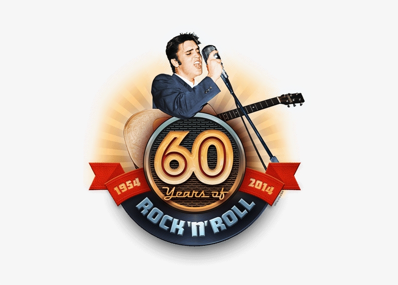 60 Years Of Rock 'n' Roll - 1954 2014, transparent png download