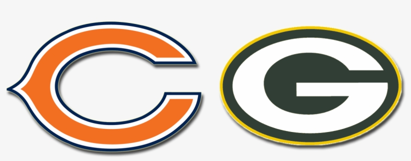 Chicago Bears Vs - Green Bay Packers, transparent png download