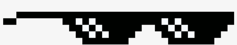Mlg - Pixelated Shades, transparent png download