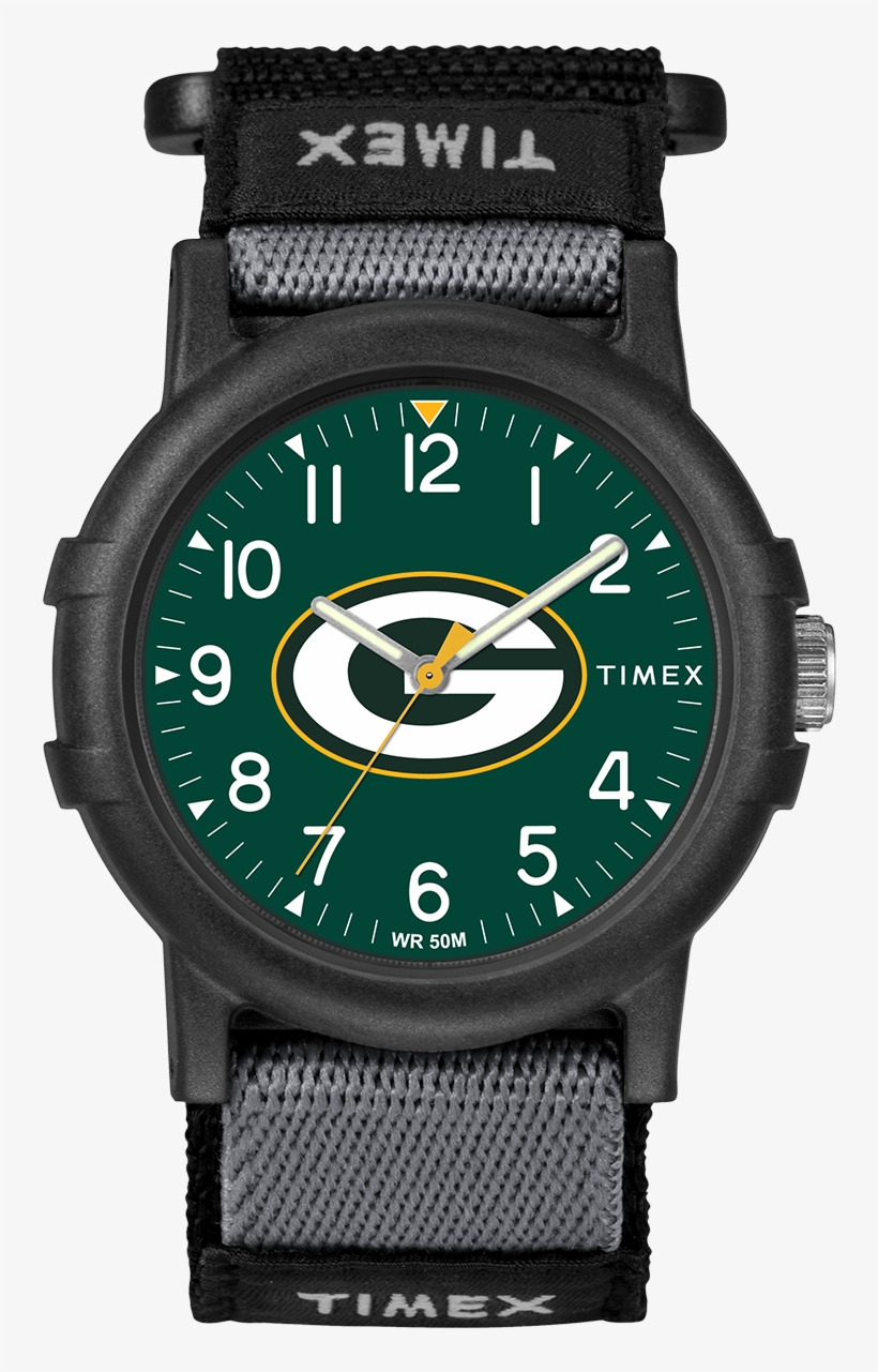 Recruit Green Bay Packers Large - Timex Indiglo Expedition Camper T49713 Watch, transparent png download
