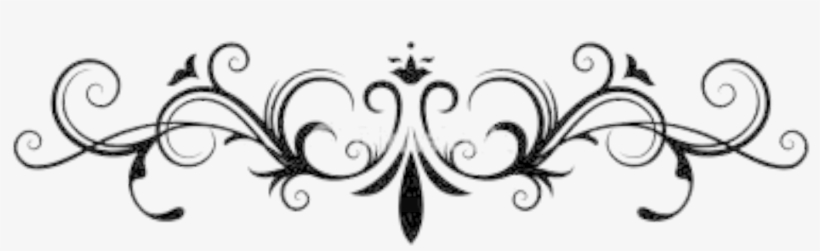 Wiki Divider - Flower Vintage Divider Vector, transparent png download