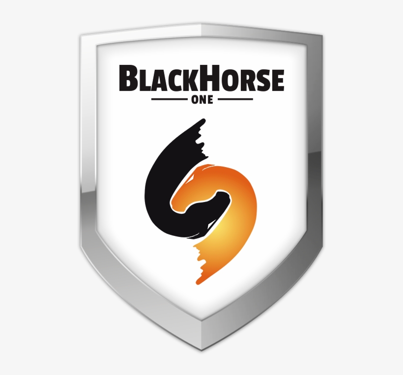 Black Horse One Gmbh Logo - Emblem, transparent png download