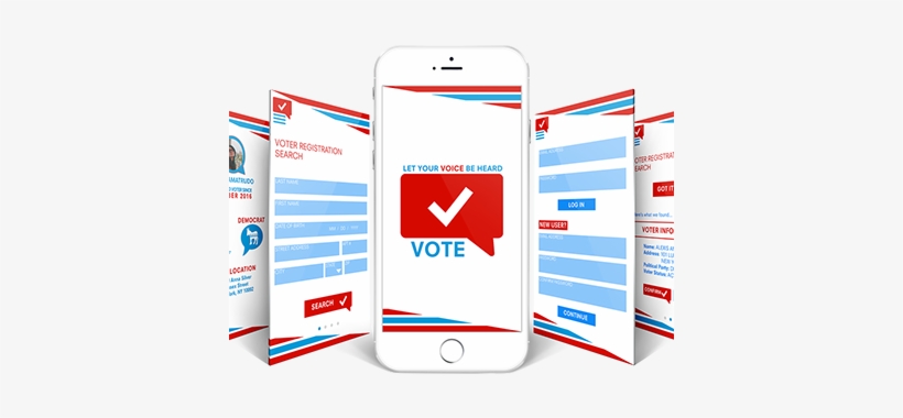 The Future Of Voting - Iphone, transparent png download