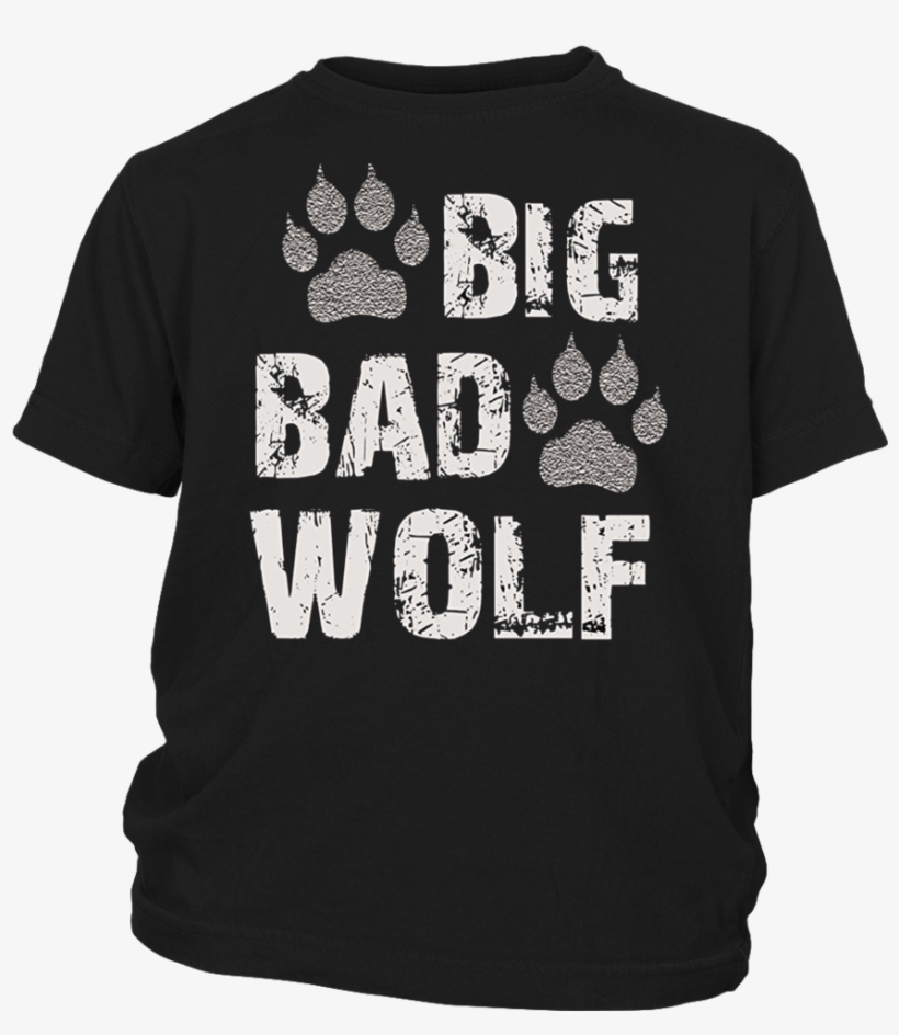 Big Bad Wolf Paw Print Halloween Costume T-shirt - Big Bad Wolf Paw Print Halloween Costume Tshirtbn, transparent png download