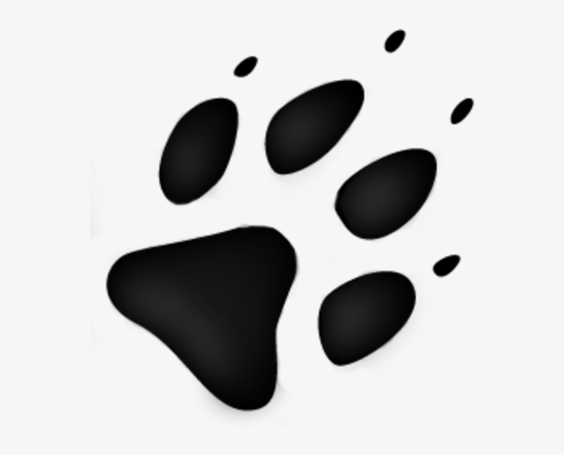 Wolf Track Free Images At Clker Com Vector Clip Art - Wolf Track Clipart, transparent png download
