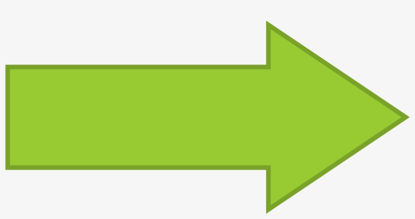 Green Right Arrow Png Download - Hình Mũi Tên Chỉ Hướng, transparent png download