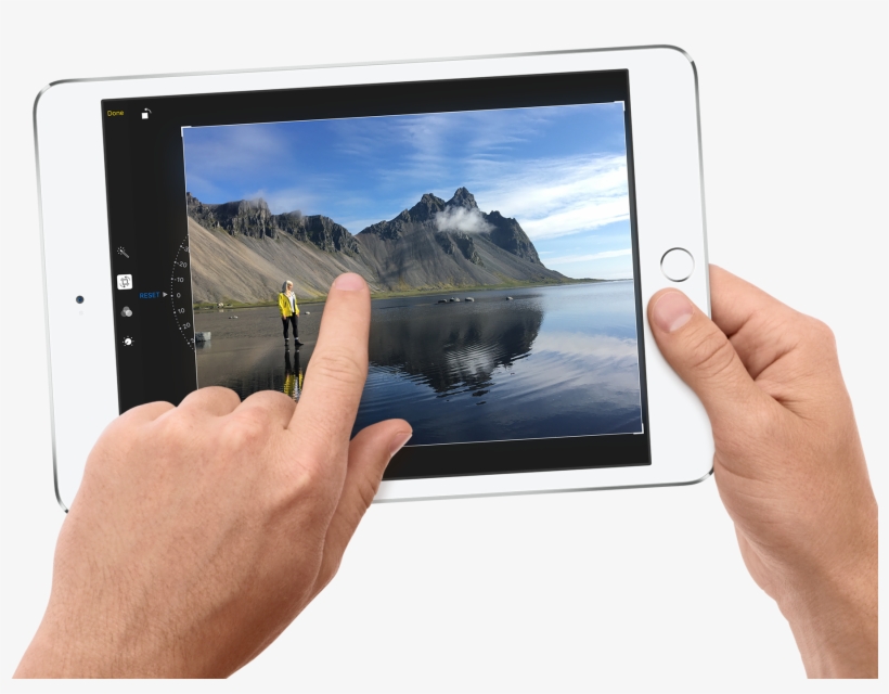 Faster Cpu, Faster Graphics - 4 Wi-fi Cell 128gb Silver Mini Ipad, transparent png download