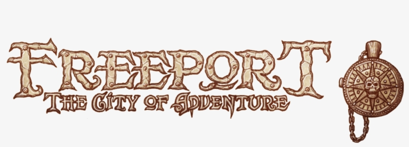 Freeportmaptitlesprite - Calligraphy, transparent png download