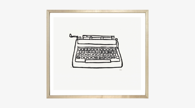 Electric Typewriter - Illustrator, transparent png download