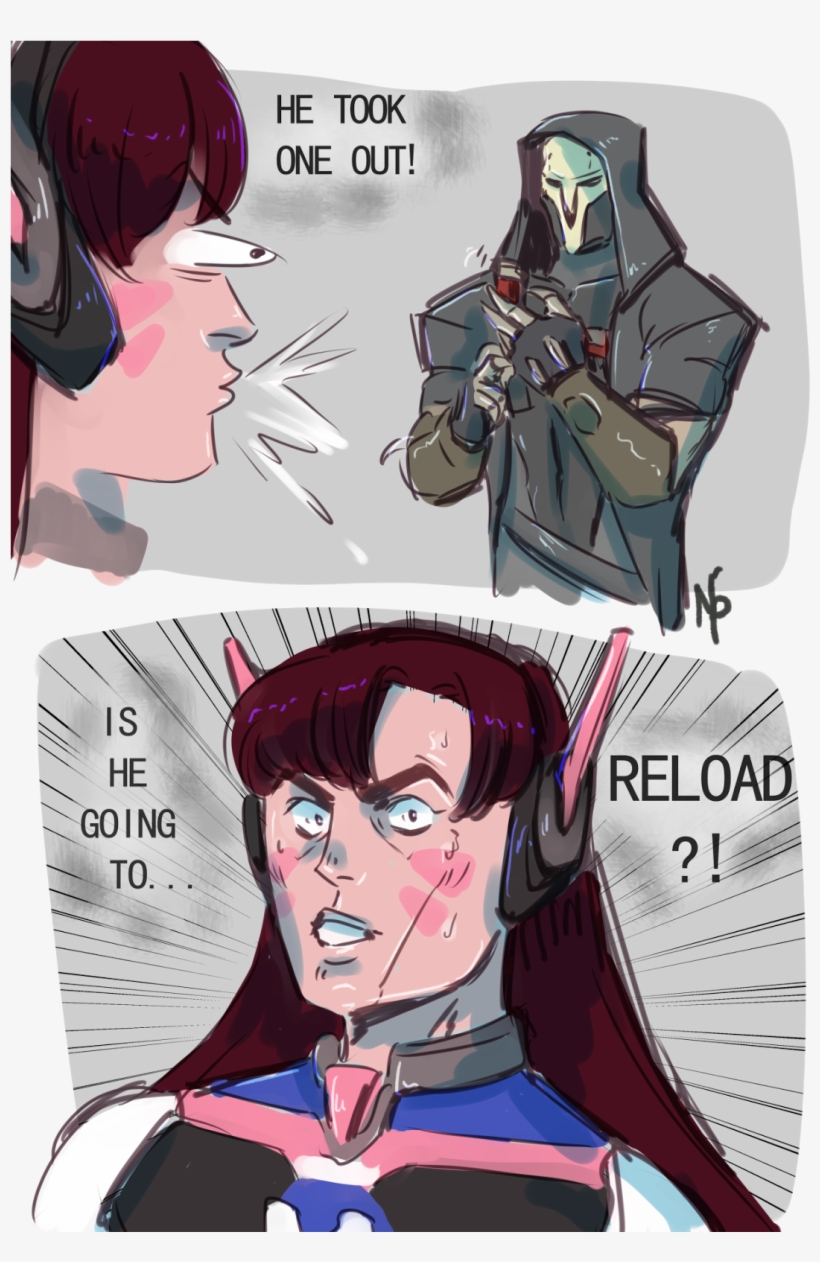 Annnd Let's Put In That Crazy Mei One - Reaper Doesn T Reload, transparent png download