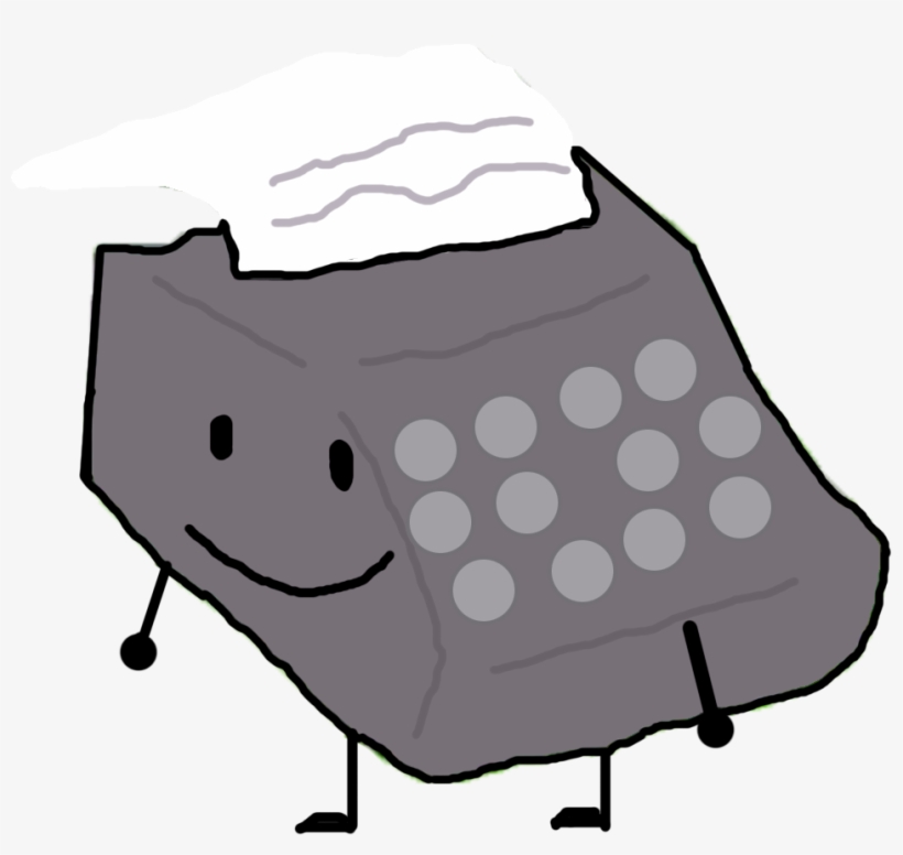 Typewriter - Bfdi Typewriter, transparent png download