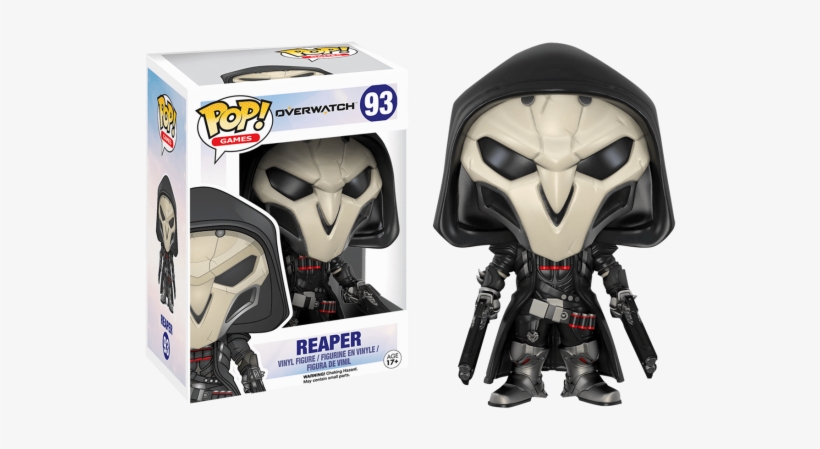 Overwatch Reaper Pop - Funko Pop Games Overwatch Action Figure - Reaper, transparent png download