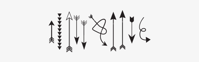 Whimsical Arrows Wall Quotes - Clip Art Quotes, transparent png download