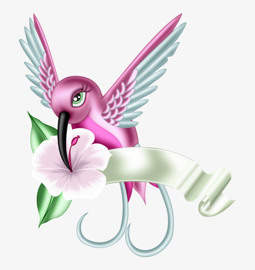 Hummingbird Clipart Forest Bird - Png File Colorful Birds, transparent png download