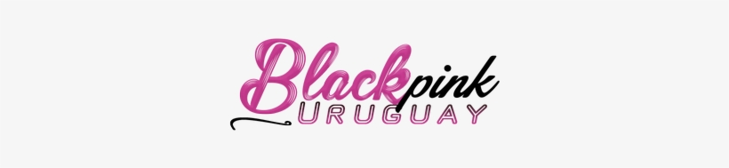 Black Pink Uruguay - Calligraphy, transparent png download