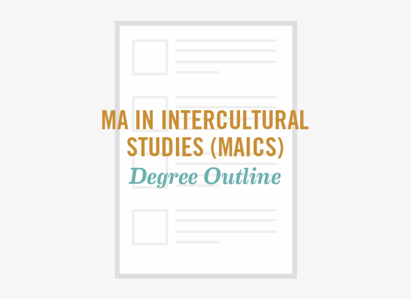 Degree Outline Ma Intercultural Studies - St. Norbert College, transparent png download