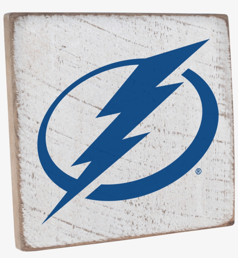 Tampa Bay Lightning Vintage Square - Tampa Bay Lightning Logos, transparent png download