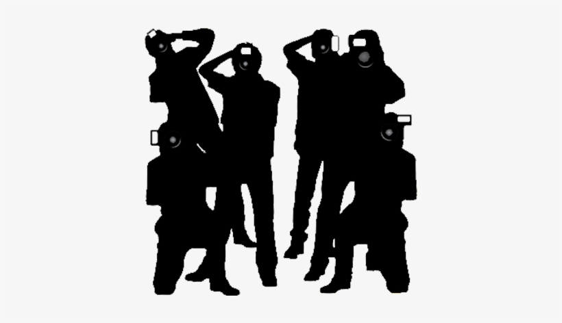 Cameraman Silhouette Png Download - Paparazzi Png, transparent png download