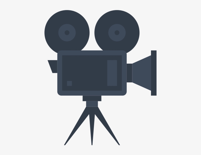 Video Camera Silhouette Png - Video Camera Graphic, transparent png download