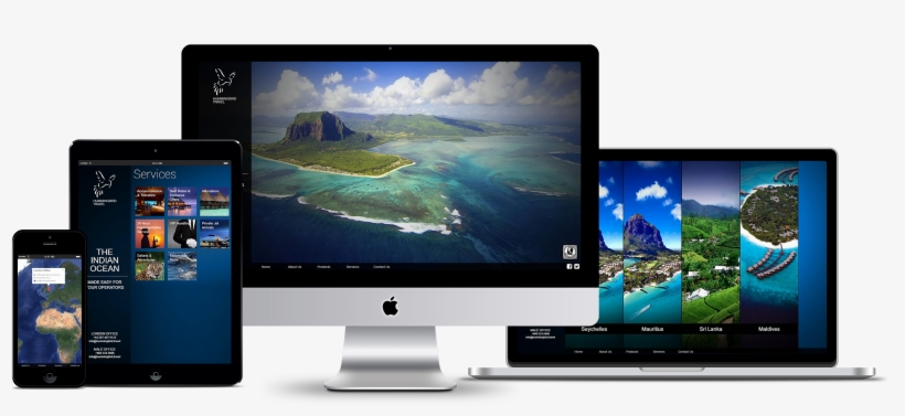 Hummingbird Travels - Poster: Sapsiwai's Aerial Mauritius, 61x41cm., transparent png download