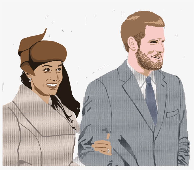 Princeharry-meganmarkle - Horoscope, transparent png download