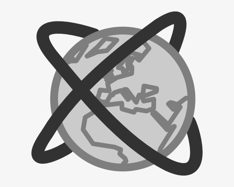 How To Set Use Earth With Hoops Svg Vector - Global Network Clip Art, transparent png download