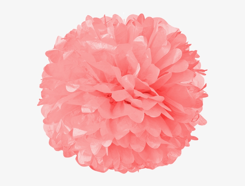 Light Pink Tissue Pom Poms Lanterns - Turquoise Blue 24 Inch Tissue Paper Flower Pom-pom, transparent png download