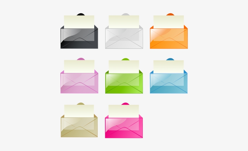 Transparent Mail Icon Pack By Dapino - Email, transparent png download