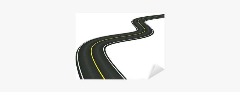 Curved Road Png Download - Road, transparent png download