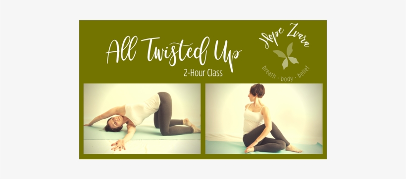 All Twisted Up - Yoga, transparent png download