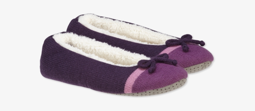 Women's Cozy Ballet Slippers - Ballet Flat, transparent png download