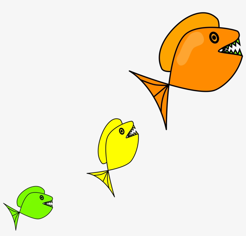 Drawing You Are Not Small Line Art Fish - Small Clip Art Fish, transparent png download