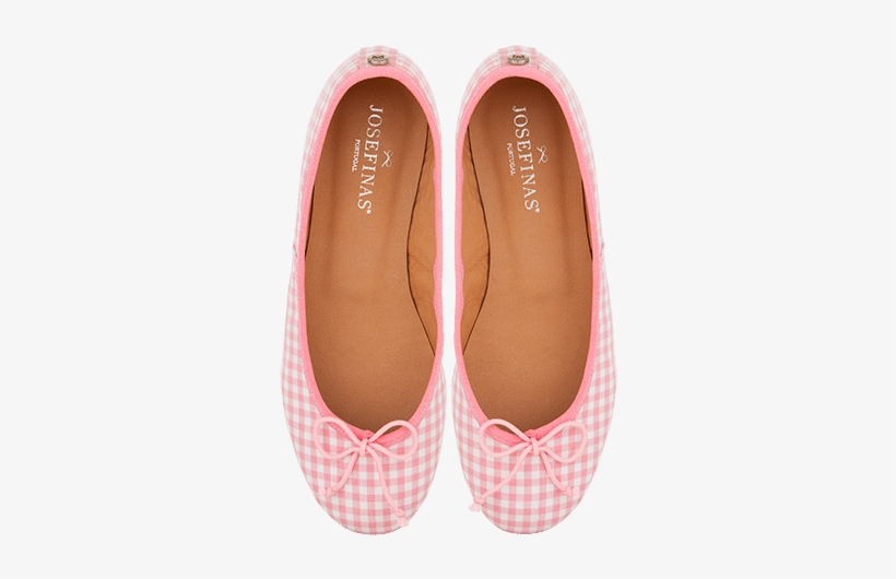 The Fashion Magpie Josefinas Gingham Ballet Flats - Shoe, transparent png download