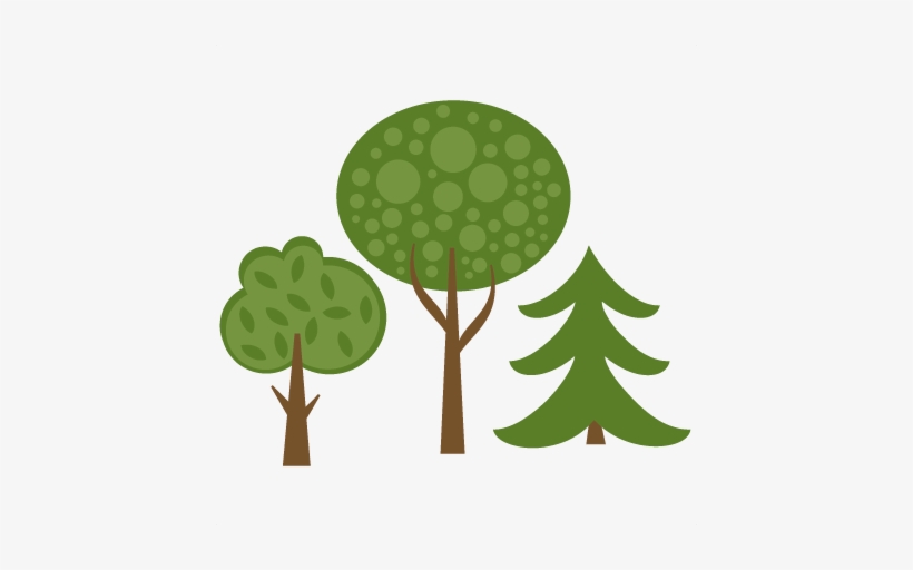 Set Of Trees Svg Cutting Files For Scrapbooking Tree - Tree, transparent png download