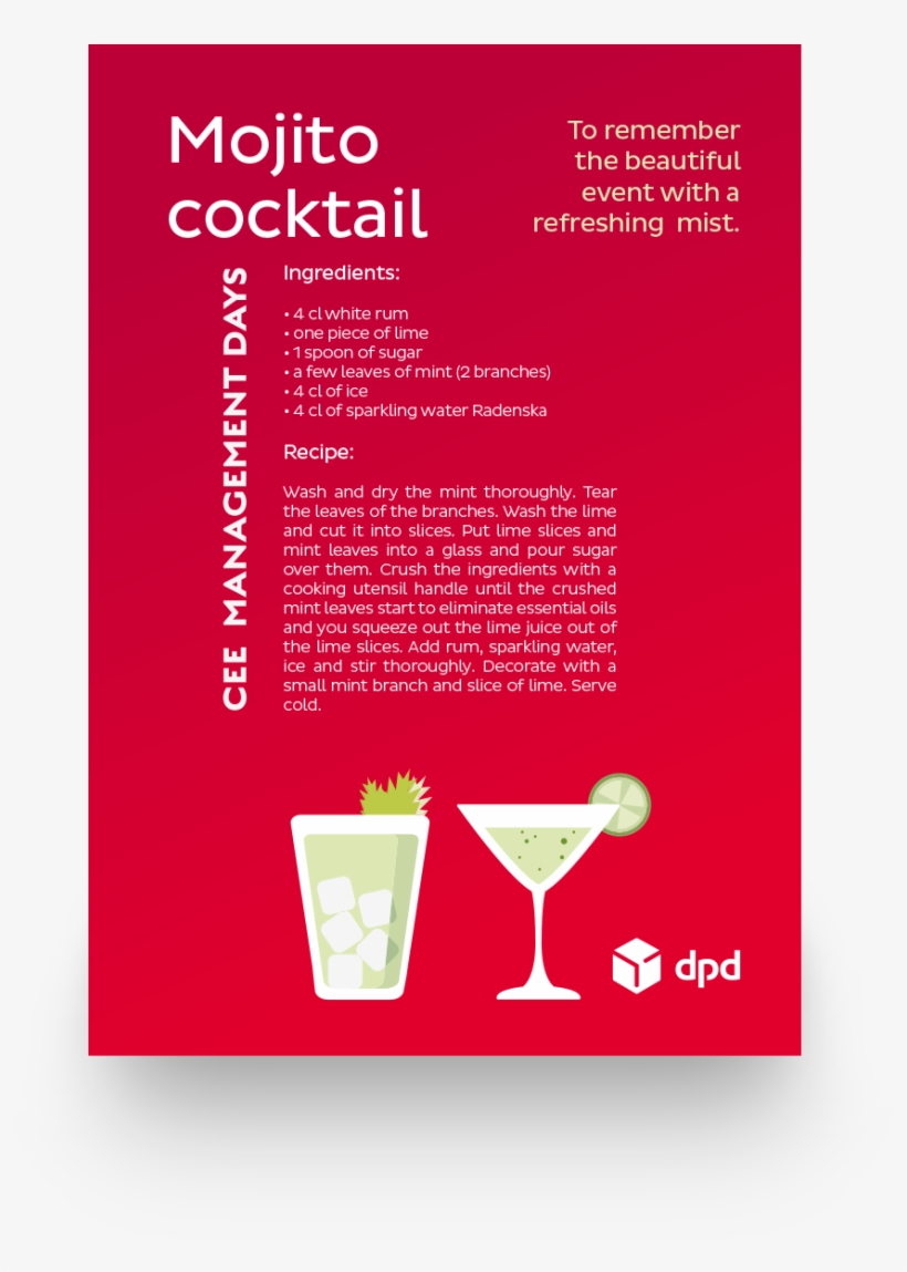 Mojito Coctail - Cocktail, transparent png download