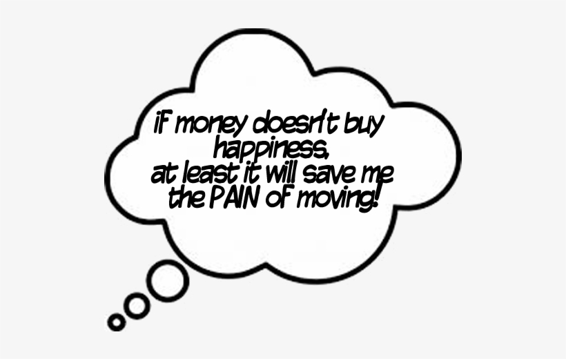 Seattle Moving Company Furniture Piano Movers In Bellevue - Thinking Balloon, transparent png download