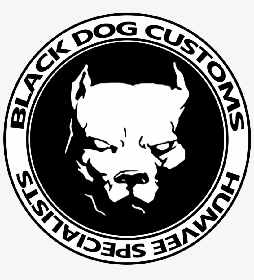 Black Dog Customs - Питбуль Арт, transparent png download