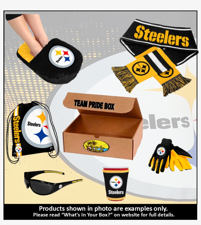 Pittsburgh Steelers Team Pride Box- No Size Required - Pittsburgh Steelers, transparent png download