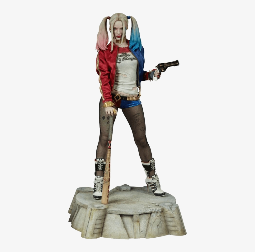 Suicide Squad - Harley Quinn Suicide Squad Statue, transparent png download