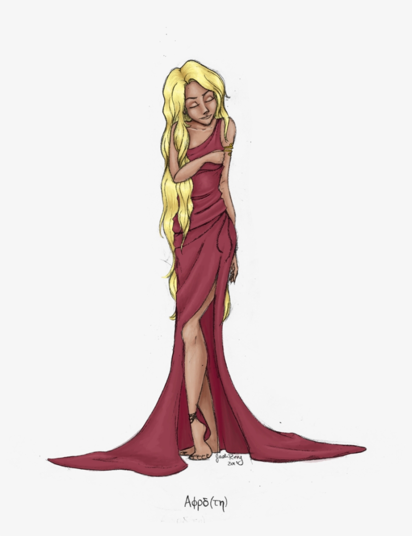 Aphrodite By Jadeariel - Greek Goddess Hera Png, transparent png download