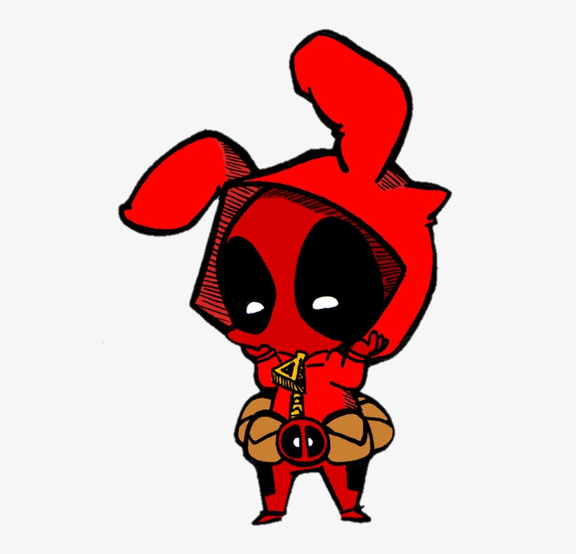Report Abuse - Spiderman Por Deadpool Chibi Hd, transparent png download