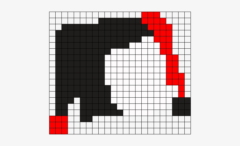 Harley Quinn Pony Perler Bead Pattern / Bead Sprite - Perler Beads Pattern Harley Quinn, transparent png download