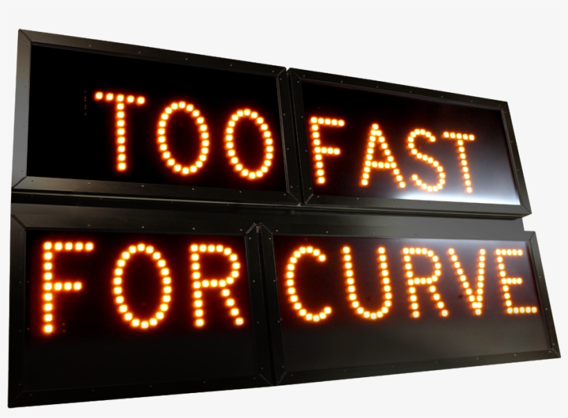 Led Customizable Road Sign - Led Traffic Road Sign, transparent png download