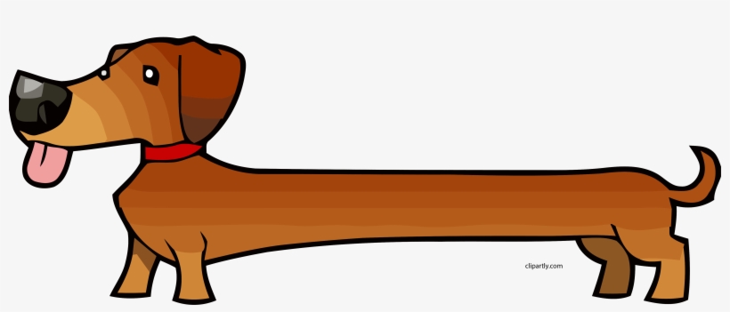 Tall Small Dog Clipart Png Cartoon Dachshund Png Image Transparent Png Free Download On Seekpng